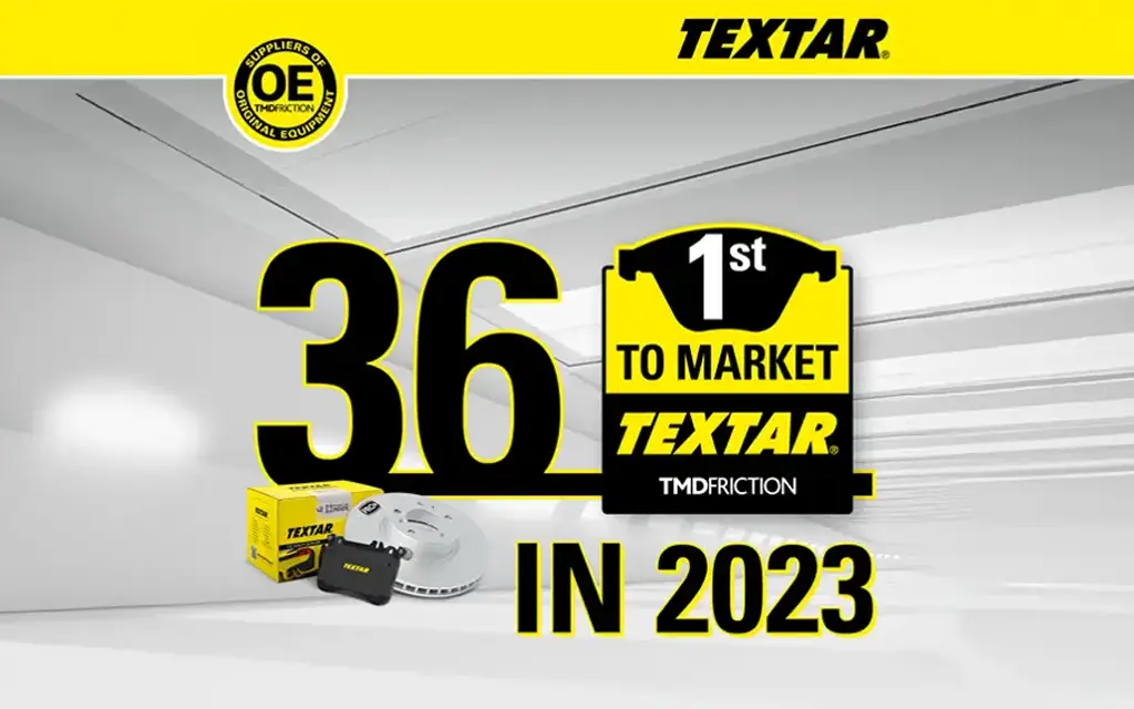 Textar introduces 193 new products in 2023, including an impressive 36 first-to-markets